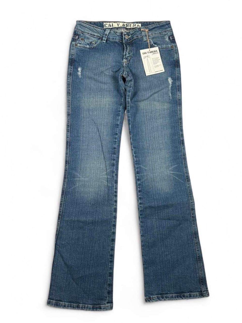 Women's Caly Arena Low-Rise Flare Jeans - Medium Blue